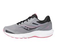 Saucony Women's Cohesion 16 Sneaker, Charcoal/Petal, 5 UK