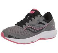 Saucony Women's Cohesion 16 Sneaker, Charcoal/Petal, 5 UK