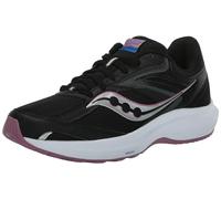 Saucony Women's Cohesion 17 Sneaker, Black/Orchid, 9