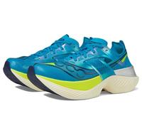 Saucony Women's Endorphin Elite Mars Sneaker, Viziblue/Citron, 6 UK