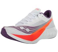 Saucony Endorphin Pro 4 Competition Running Shoe Women - White, Coral, Size 5.5