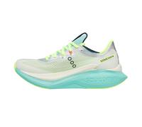 Saucony Women's Endorphin Pro 5 Sneaker, White/Aqua, 6.5 UK