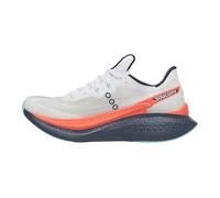 Saucony Women's Endorphin Pro 5 Sneaker, White/Navy, 11