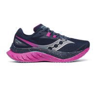 Saucony Women's Endorphin Speed 4 Sneaker, Navy/Fuchsia, 8