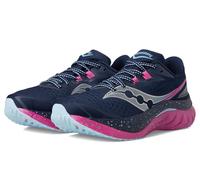 Saucony Women's Endorphin Speed 4 Sneaker, Navy/Fuchsia, 7