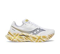 Saucony Women's Endorphin Speed 4 Sneaker, White/Gold, 9.5