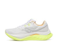 Saucony Women's Endorphin Speed 4 Sneaker, White/Sunny, 3 UK