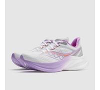 Saucony Endorphin Speed 5 Competition Running Shoe Women - White, Pink, Size 5.5