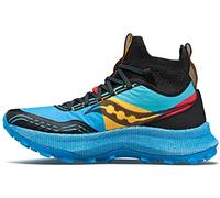 Saucony Women's Endorphin Trail Mid Hiking Shoe, Runshield Arctic Chill, 6.5