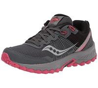 Saucony Women's Excursion Tr14 Trail Running Shoe, Charcoal/Coral, 7 UK