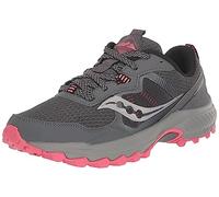 Saucony Womens Excursion Tr16 Trail Running Sneakers Shoes - Grey, Grey/Coral, 8.5