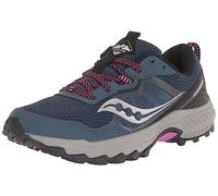 Saucony Women's Excursion Tr16 Hiking Shoe, Navy/Razzle, 9