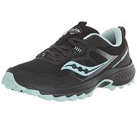 Saucony Women's Excursion Tr16 Sneaker, Black/Blue, 8.5 UK