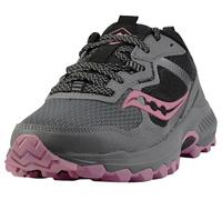 Saucony Women's Excursion Tr16 Sneaker, Charcoal/Rose, 9 Wide