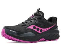 Saucony Women's Excursion Tr18 GTX, Black/Mulber, 6