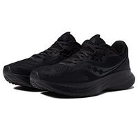 Saucony Women's Guide 15 Running Shoe, Black/Black/Black, 7 UK