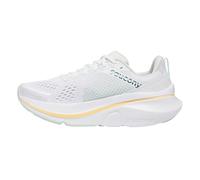 Saucony Women's Guide 17 Running Sneakers, White/Peel, 8