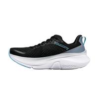 Saucony Women's Guide 17 Sneaker, Black/Fog, 7