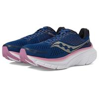 Saucony Women's Guide 17 Sneaker, Navy/Orchid, 6.5