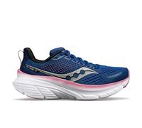 Saucony Women's Guide 17 Sneaker, Navy/Orchid, 9.5 X-Wide