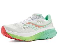 Saucony Women's Guide 19 Sneaker, White/Tint, 11