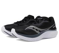 Saucony Women's Kinvara 15 Sneaker, Black/White, 10.5 Wide