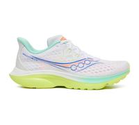 Saucony Kinvara 16 white fluorescent yellow shoes women - 38.5