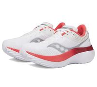 Saucony Women's Kinvara Pro Sneaker, White/Cayenne, 8