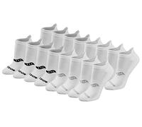 Saucony Women's Multi-pack Performance Heel Tab Athletic Running Socks, Basic White (16 Pairs), Shoe Size 5-7 UK