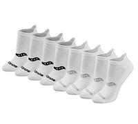 Saucony Women's Multi-pack Performance Heel Tab Athletic Running Socks, Basic White (8 Pairs), Shoe Size 5-7 UK