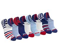 Saucony Women's No Show Cushioned Invisible Liner Socks, Available in S-l (8, 16 Casual, Americana Assorted (8 Pairs), M (Pack of 16)