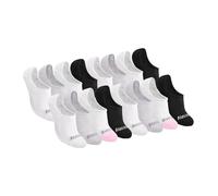 Saucony Women's No Show Cushioned Invisible Liner Socks, Available in S-l (8, 16 Pairs) Liner Socks (pack of 16)