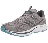 Saucony Women's Omni 21 Running Shoe, Alloy/Rainfa, 8.5 US