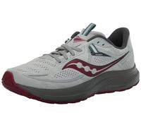 Saucony Womens Omni 21 Women's Running Shoe, Concrete/Berry, 9.5