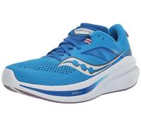 Saucony Women's Omni 22 Running Shoes, Cobalt/Orchid, 4.5 UK