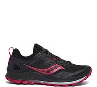Saucony Women's Peregrine 10 Black/barberry Track and Field Shoe, 5.5 UK