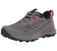 Saucony Women's Peregrine 13 GTX Trail Running Shoe, Gravel Black, 10 UK