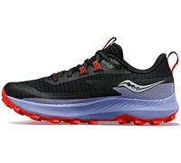 Saucony Women's Peregrine 13 Trail Running Shoe, Finesse Black, 7