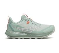 Saucony - Trail running shoes - Peregrine 15 Mist/Aloe for Women - Size 38 - Grey Grey 38