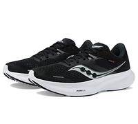 Saucony Ride 16 Womens Shoes Black/White 38,5 Road running shoes