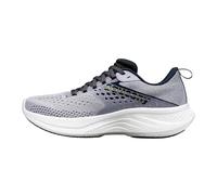 Saucony Women's Ride 17 Sneaker, Iris/Navy, 8.5 Wide