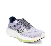 Saucony Women's Ride 17 Sneaker, Iris/Navy, 8 UK