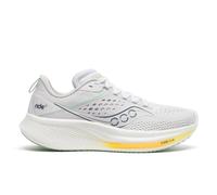Saucony Ride 17 Neutral Running Shoe Women - White, Lightgrey, Size 4