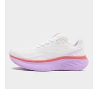 Saucony Women's Ride 18 Running Shoe, White/Pink