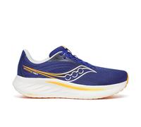 Saucony Women's Ride 18 Sneaker, Azurite/Peel, 8.5 UK