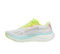 Saucony Womens Ride 19, White/Splash, 11.5