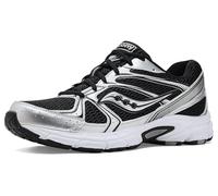 Saucony Women's Ride Millennium Sneaker, Black/Silver, 4.5 UK