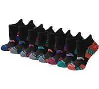 Saucony Women's Rundry Performance Heel Tab Athletic Socks, Available in S-l (8, 16, 24, Assorted Darks (8 Pairs), M (Pack of 8)