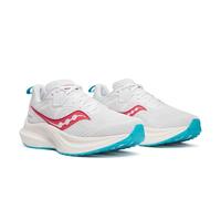 Saucony Women's Tempus 2 Sneaker, White/Cayenne, 6 UK