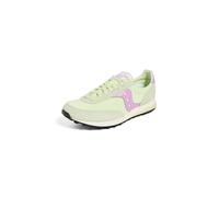 Saucony Women's Trainer 80 in Pink/Forest, Melon/Pink, 12.5 Women/11 Men